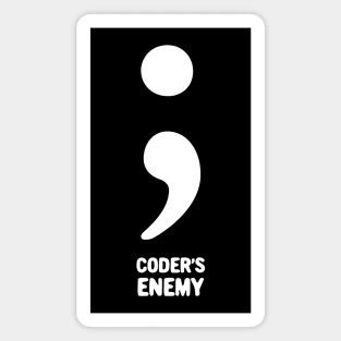 Semicolon: Coder's Enemy Magnet